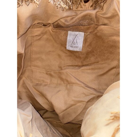 Nikki Beach Karolina Tote in White & Natural One Size New Womens Straw Handbag - Picture 8 of 11